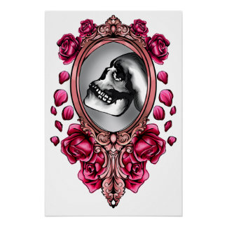 Prachtig zelf weerspiegeld perfect poster