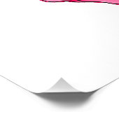 Prachtig zelf weerspiegeld perfect poster (Hoek)