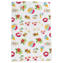 Prachtig zomer naadloos patroon medium cadeauzakje