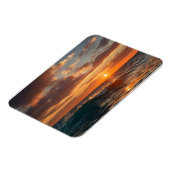 Prachtig zonsondergang zee magneet (Linkerzijde)
