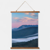 Prachtig zonsopgang uitzicht op Nanos van Šilentab Hangend Wandkleed (Voorkant)