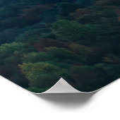 Prachtig zonsopgang uitzicht op Nanos van Šilentab Poster (Hoek)