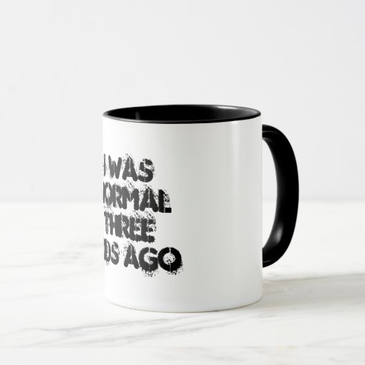 Prachtig zout met een grappig opschrift Two-Tone c Mok (Voorkant rechts)