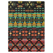 Prachtig zuidwestelijk stijl quilt patroon klembord (Achterkant)