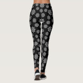 Prachtig zwart Mandela patroon Leggings (Achterkant)