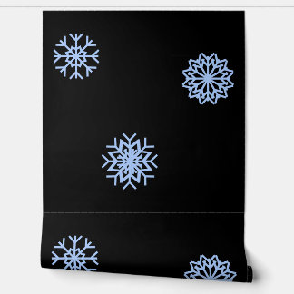 Prachtig zwart muurpapier. behang