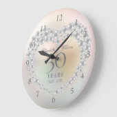 Prachtige 30e Jubileum uit Pearl Grote Klok (Hoek)