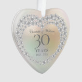 Prachtige 30e Jubileum uit Pearl Ornament (voorkant)