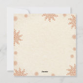 prachtige 3 foto's met kerstkaart (Achterkant)