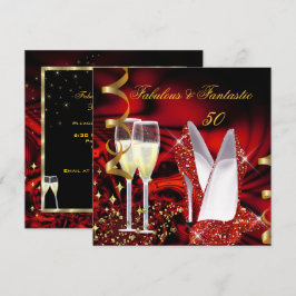 Prachtige 50 Fantastische Abstract Rood Goud Verja Kaart