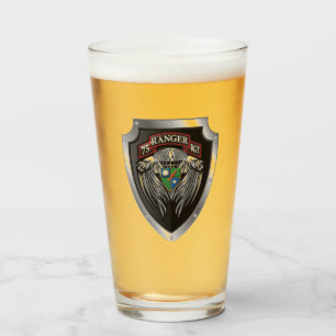 Prachtige 75e Regimentsrol Rangers Glas