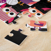 Prachtige aangepaste boomkjes legpuzzel (Zijkant)