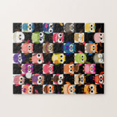 Prachtige aangepaste boomkjes legpuzzel (Horizontaal)