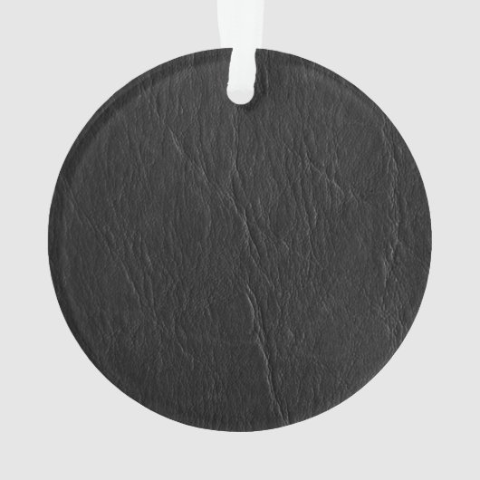 Prachtige, aangepaste wc's op zwarte lederen cadea ornament (achterkant)