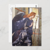 Prachtige aankondiging van Giovanni Bellini Angel Briefkaart (Voorkant / Achterkant)