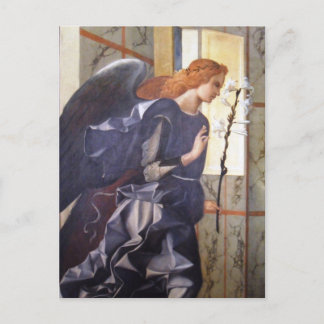 Prachtige aankondiging van Giovanni Bellini Angel Briefkaart