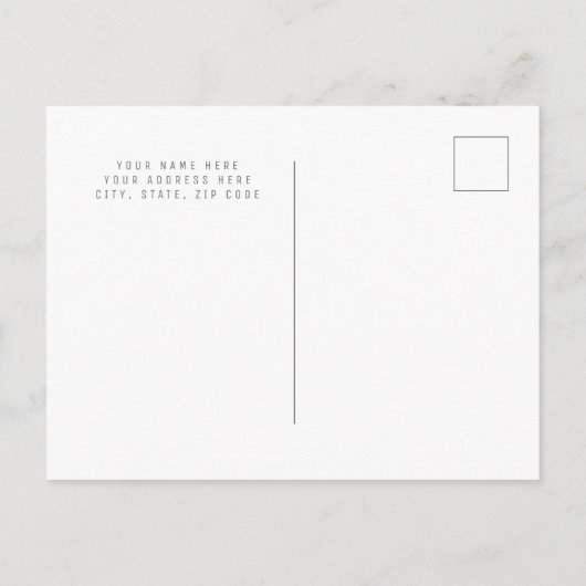 Prachtige aankondiging van het Afstuderen van de F (Achterkant)