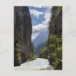 Prachtige Aare Gorge, Zwitserland Briefkaart