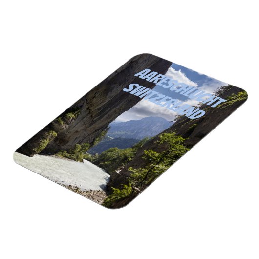 Prachtige Aare Gorge, Zwitserland Magneet (Linkerzijde)