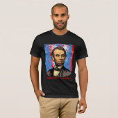 Prachtige Abraham Lincoln Art T-shirt (Voorkant volledig)