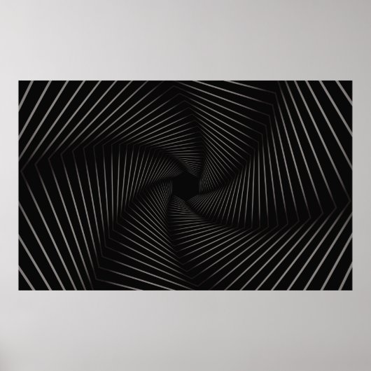 Prachtige abstracte achtergrond van geometrische l poster (Voorkant)