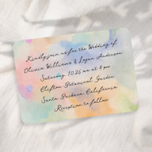 Prachtige Abstracte Aquarel Moderne Scriptie Bruil