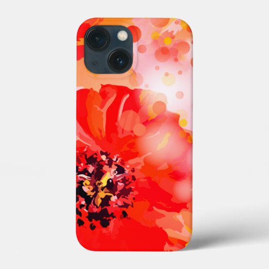 Prachtige abstracte bloem Case-Mate iPhone case (Achterkant)