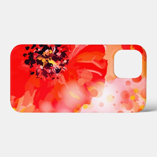 Prachtige abstracte bloem Case-Mate iPhone case (Achterkant (horizontaal))