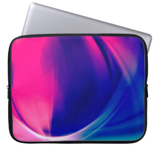 prachtige abstracte elegante futuristische rugaard laptop sleeve