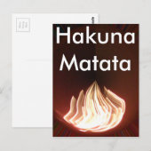 Prachtige Abstracte Flame Art Print Briefkaart (Voorkant / Achterkant)