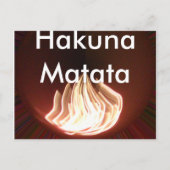 Prachtige Abstracte Flame Art Print Briefkaart (Voorkant)