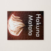 Prachtige Abstracte Flame Art Print Legpuzzel (Horizontaal)