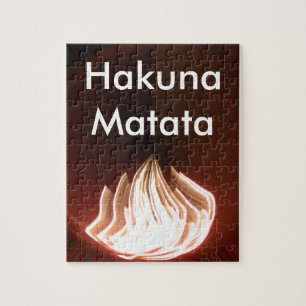 Prachtige Abstracte Flame Art Print Legpuzzel