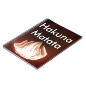 Prachtige Abstracte Flame Art Print Notitieboek (Linkerzijde)