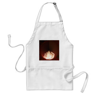 Prachtige Abstracte Flame Art Print Standaard Schort