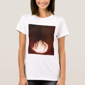 Prachtige Abstracte Flame Art Print T-shirt (Voorkant)