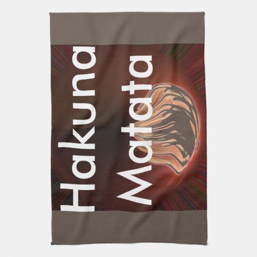 Prachtige Abstracte Flame Art Print Theedoek (Verticaal)