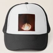 Prachtige Abstracte Flame Art Print Trucker Pet (Voorkant)