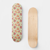 Prachtige Abstracte Floral Sketch Skateboard (Voorkant)