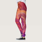 Prachtige Abstracte kunst Leggings (Links)