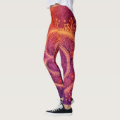 Prachtige Abstracte kunst Leggings (Links)