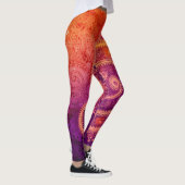 Prachtige Abstracte kunst Leggings (Rechts)
