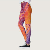 Prachtige Abstracte kunst Leggings (Links)