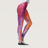 Prachtige Abstracte kunst Leggings (Rechts)