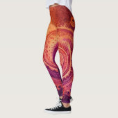 Prachtige Abstracte kunst Leggings (Links)