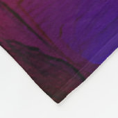 Prachtige Abstracte kunst op donkere achtergrond Fleece Deken (Hoek)