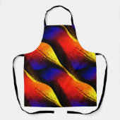 Prachtige Abstracte kunst op donkere achtergrond Schort (Voorkant)