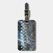 Prachtige Abstracte kunstprint Bagagelabel (Voorkant verticaal)