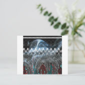 Prachtige Abstracte kunstprint Briefkaart (Staand voorkant)