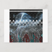 Prachtige Abstracte kunstprint Briefkaart (Voorkant)